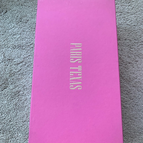 Paris Texas Beige Moc Croc Embossed Stiletto Heeled Boot - Picture 5 of 5